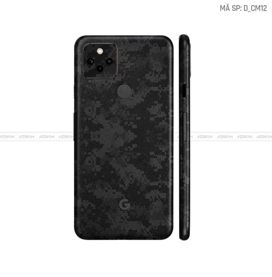 Dán Skin Google Pixel 5 Hình Camo | D_CM12