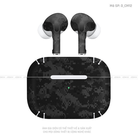 Dán Skin Tai Nghe Airpod 3 Hình Camo | D_CM12