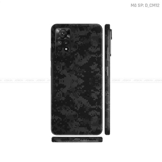 Dán Skin Xiaomi Redmi Note 11 Series Hình Camo | D_CM12