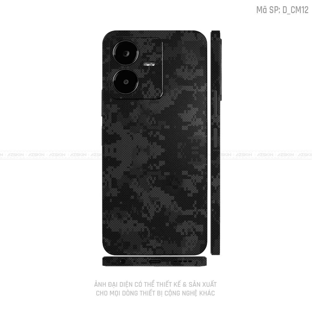 Dán Skin Vivo Y Series Hình Camo | D_CM12