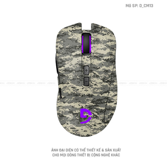 Skin Dán Chuột Fuhlen Hình Camo | D_CM13