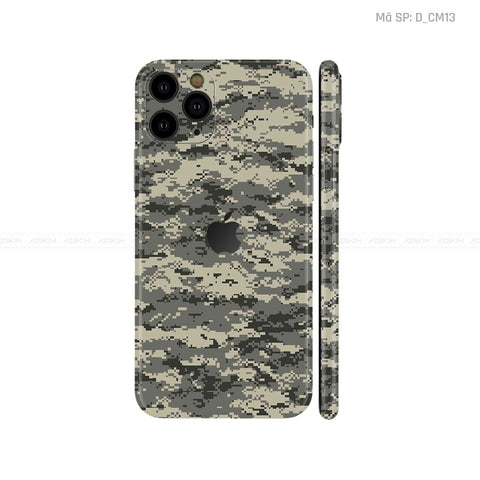 Skin IPhone 11 Series Hình Camo | D_CM13