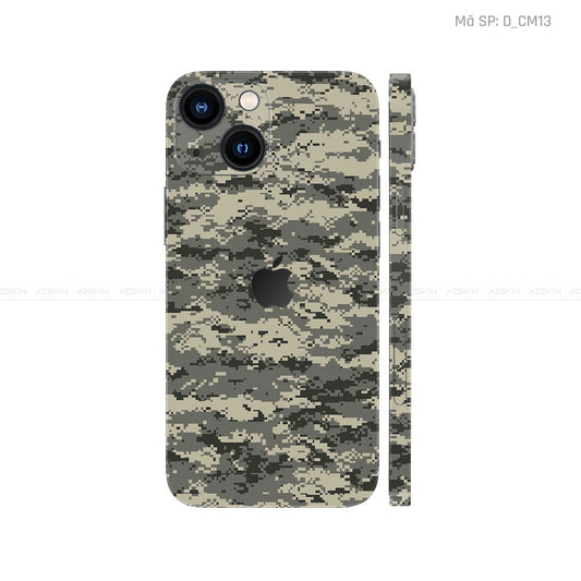 Dán Skin IPhone 14 Series Hình Camo | D_CM13