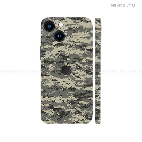 Dán Skin IPhone 14 Series Hình Camo | D_CM13