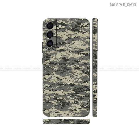 Dán Skin Galaxy S22 Series Hình Camo | D_CM13