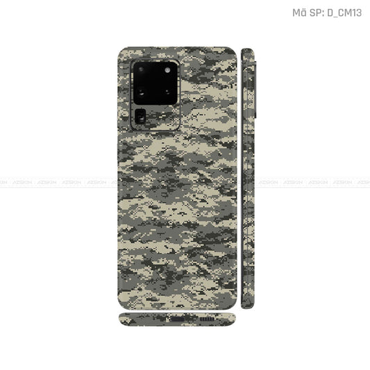 Dán Skin Galaxy S20 Series Hình Camo | D_CM13