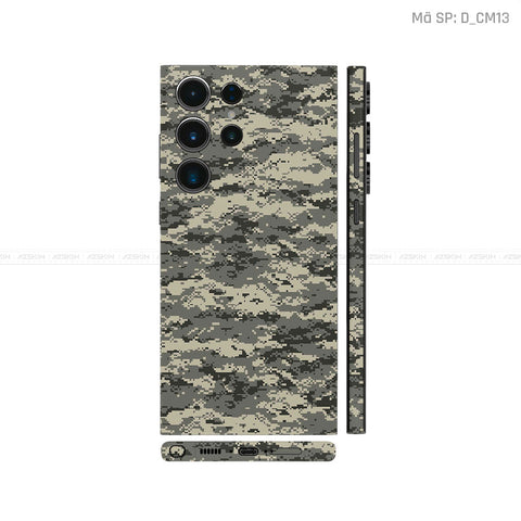 Dán Skin Samsung Galaxy S25 Series Chủ Đề Camo | D_CM13