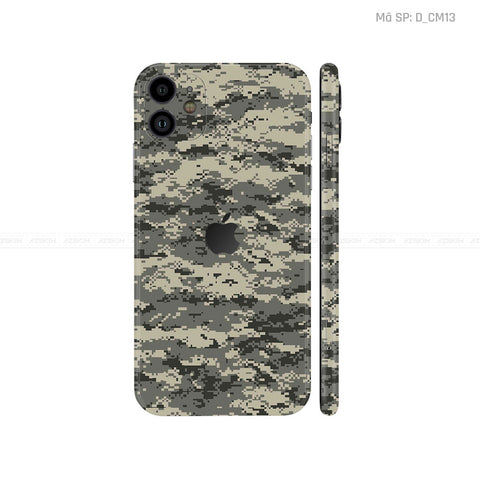Skin IPhone 11 Series Hình Camo | D_CM13