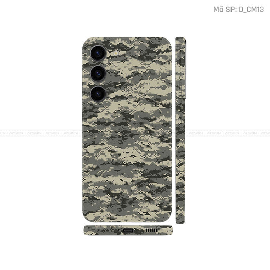 Dán Skin Galaxy S23 Series Hình Camo | D_CM13