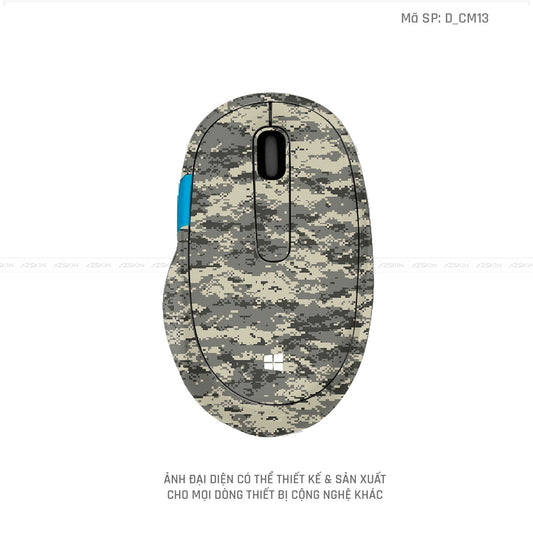 Skin Dán Chuột Microsoft Hình Camo | D_CM13