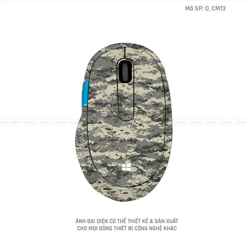 Skin Dán Chuột Microsoft Hình Camo | D_CM13