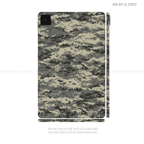 Dán Skin Máy Tính Bảng Xiaomi Mipad Hình Camo | D_CM13