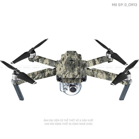 Dán Skin Flycam Hình Camo | D_CM13