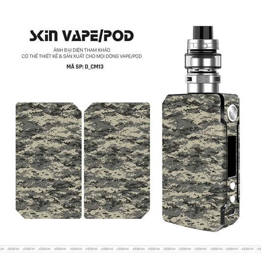 Dán Skin Vape Hình Camo | D_CM13