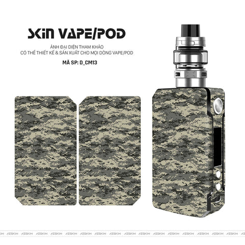 Dán Skin Vape Hình Camo | D_CM13