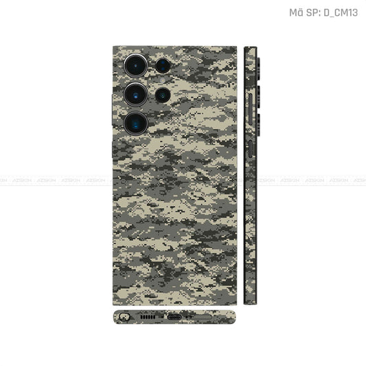 Dán Skin Galaxy S23 Series Hình Camo | D_CM13