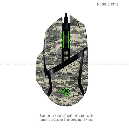 Skin Dán Chuột Razer Hình Camo | D_CM13