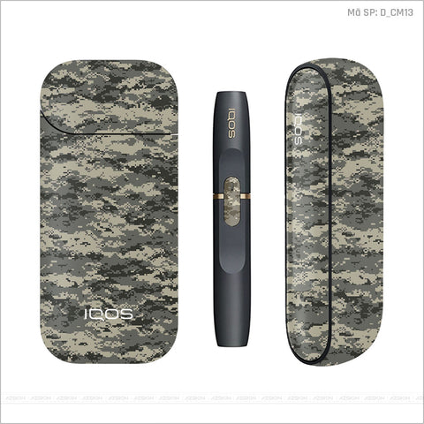 Dán Skin IQOS Hình Camo | D_CM13