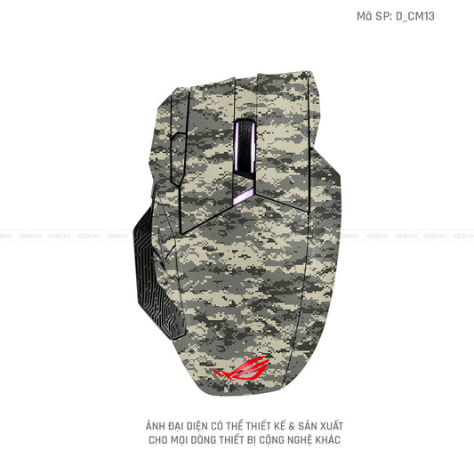 Skin Dán Chuột Asus Hình Camo | D_CM13