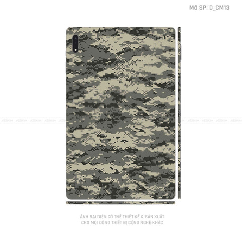 Dán Skin Galaxy Tab S8 Series Hình Camo | D_CM13