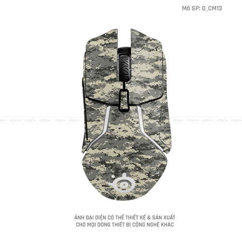 Skin Dán Chuột Steelseries Camo | D_CM13