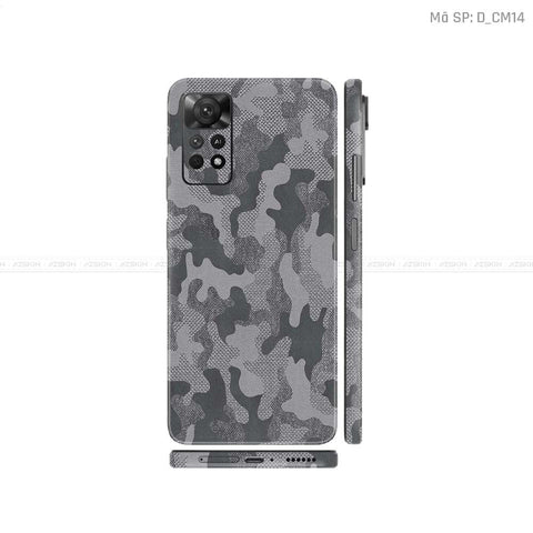 Dán Skin Xiaomi Redmi Note 11 Series Hình Camo | D_CM14
