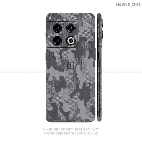 Dán Skin Oneplus 10 Series Hình Camo | D_CM13