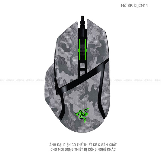 Skin Dán Chuột Razer Hình Camo | D_CM14