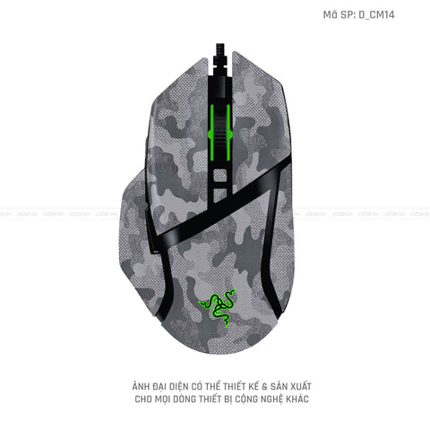 Skin Dán Chuột Razer Hình Camo | D_CM14