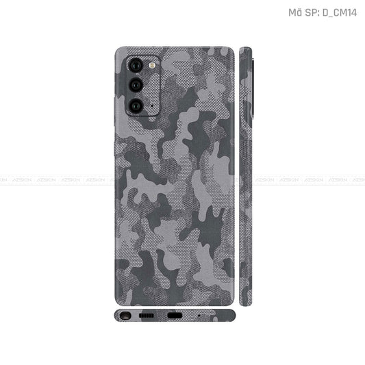 Dán Skin Galaxy Note 20 Series Hình Camo | D_CM14
