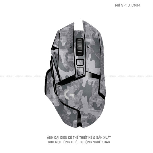 Skin Dán Chuột Logitech Hình Camo | D_CM14