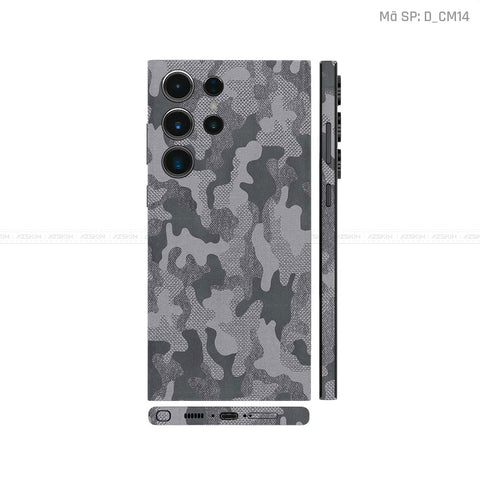 Dán Skin Samsung Galaxy S25 Series Chủ Đề Camo | D_CM14