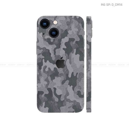 Dán Skin IPhone 15 Series Hình Camo | CM14