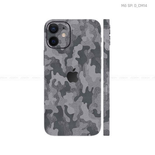 Dán Skin IPhone 12 Series Hình Camo | D_CM14