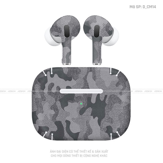 Dán Skin Tai Nghe Airpod 3 Hình Camo | D_CM14
