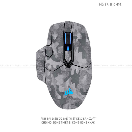Skin Dán Chuột Corsair Hình Camo | D_CM14