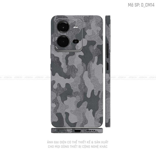 Dán Skin Vivo V Series Hình Camo  | D_CM14
