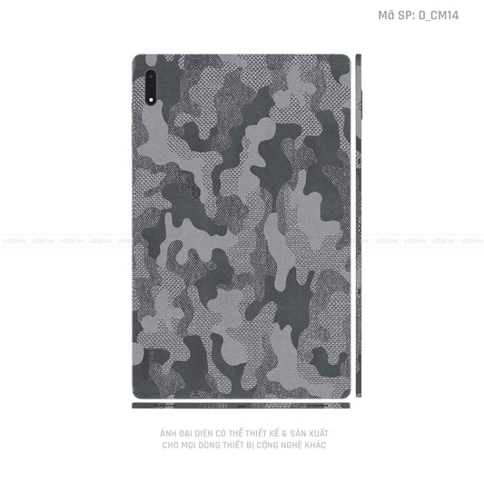 Dán Skin Galaxy Tab S9 Series Hình Camo | D_CM14