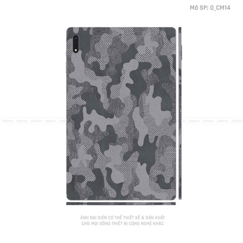Dán Skin Galaxy Tab S9 Series Hình Camo | D_CM14