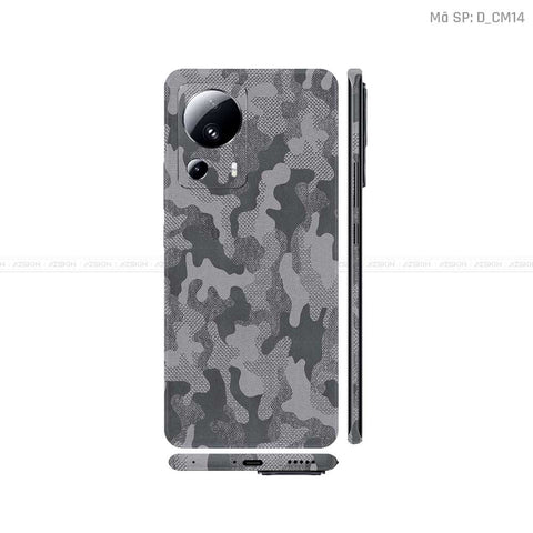 Dán Skin Xiaomi 13 Series Hình Camo | D_CM14