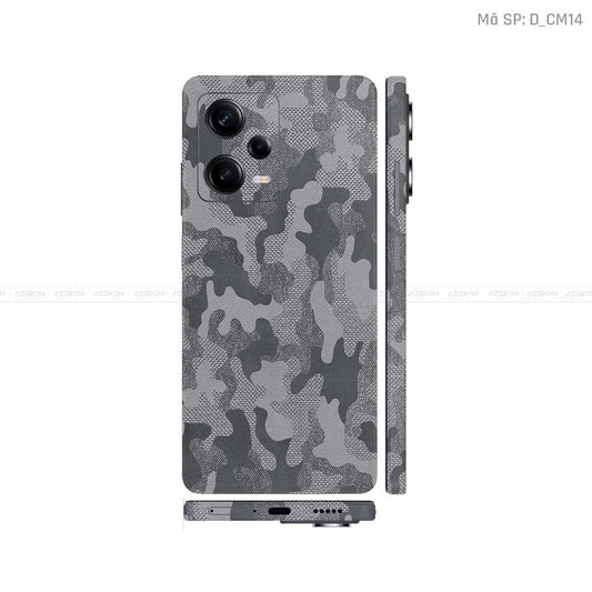 Dán Skin Xiaomi Redmi Note 12 Series Hình Camo | D_CM14