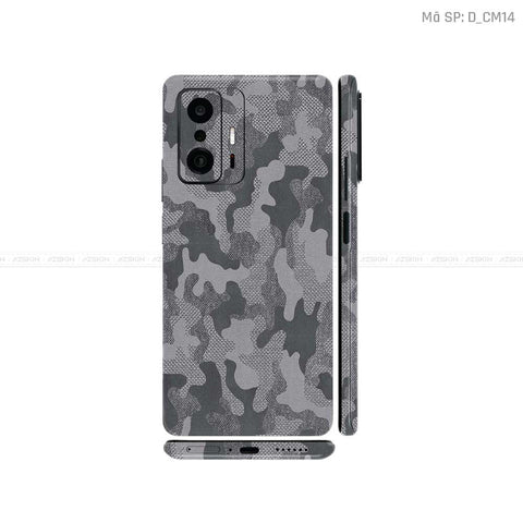 Dán Skin Xiaomi 11 Series Hình Camo | D_CM14