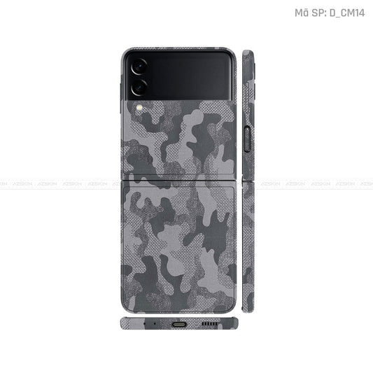 Dán Skin Galaxy Zflip4 Hình Camo | D_CM14