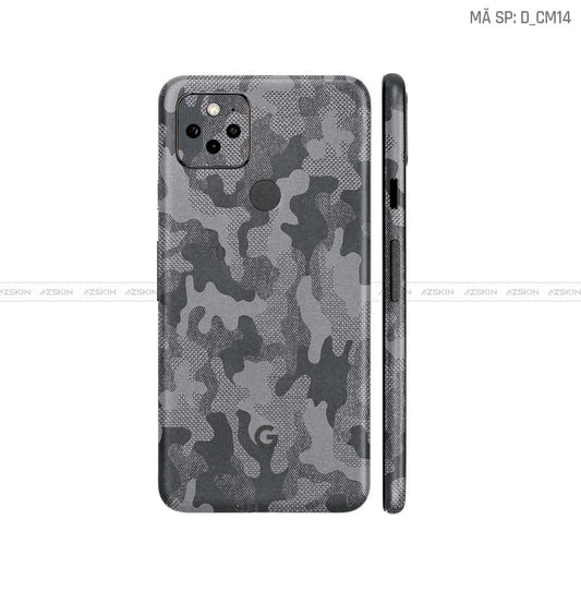 Dán Skin Google Pixel 5 Hình Camo | D_CM14
