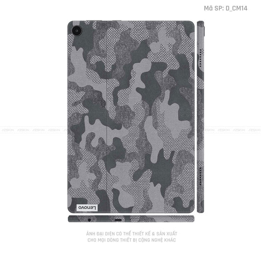 Dán Skin Máy Tính Bảng Lenovo Pad Series Hình Camo | D_CM14
