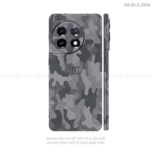 Dán Skin Oneplus 11 Series Hình CAMO  | D_CM14