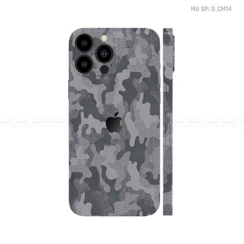 Dán Skin IPhone 16 Series Hình Camo | CM14