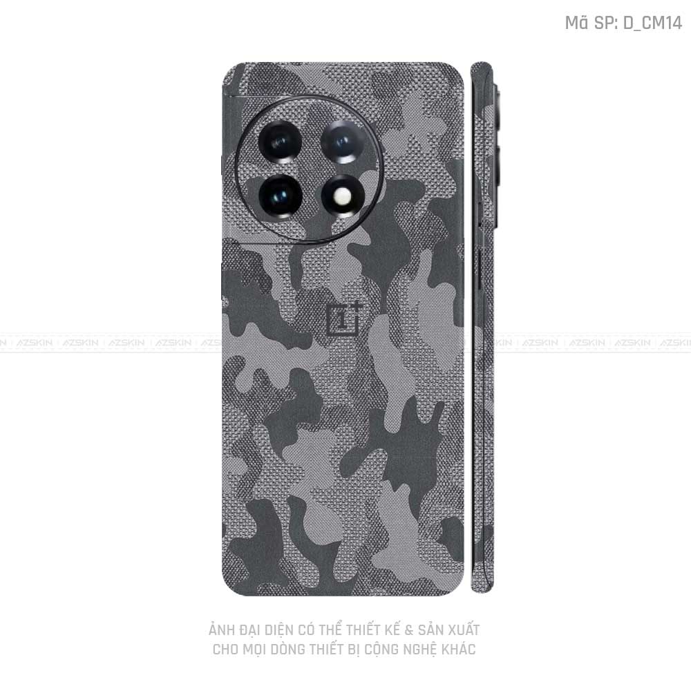 Dán Skin Oneplus 12 Series Hình Camo | D_CM14