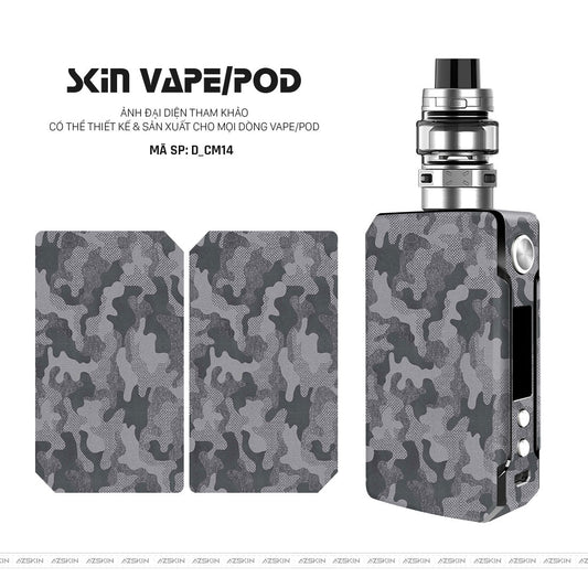 Dán Skin Vape Hình Camo | D_CM14