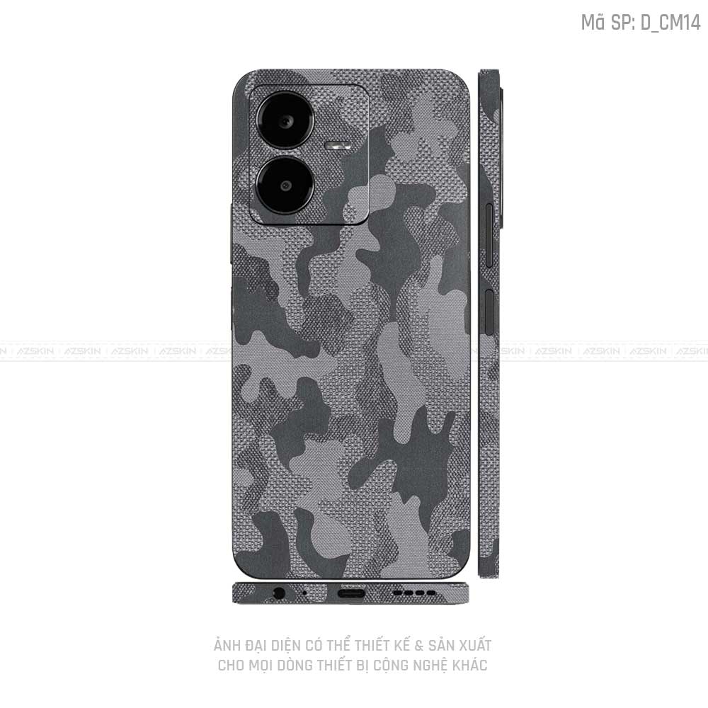 Dán Skin Vivo Y Series Hình Camo | D_CM14